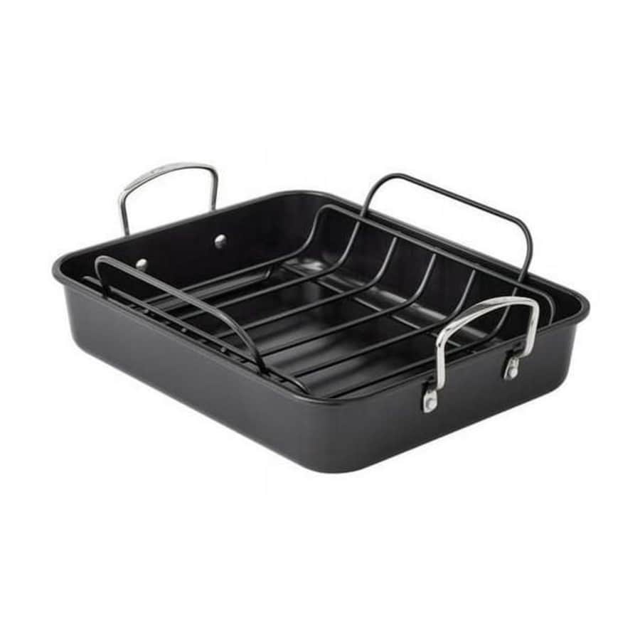 The Pioneer Woman Timeless Nonstick Roaster for $9 The Pioneer Woman Timeless Nonstick Roaster for $9