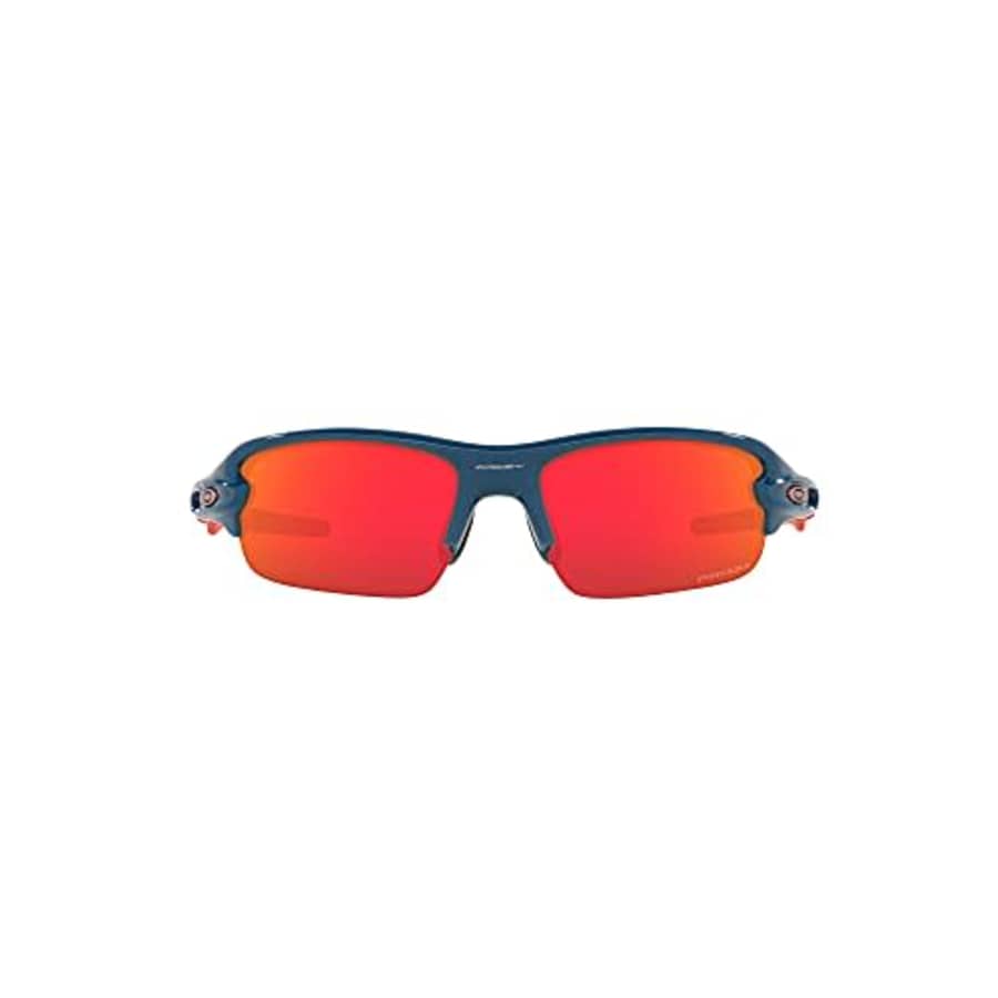 Oakley Youth Kids' OJ9008 Flak XXS Square Sunglasses, Poseidon/Prizm Ruby, 58 mm for $71 Oakley Youth Kids' OJ9008 Flak XXS Square Sunglasses, Poseidon/Prizm Ruby, 58 mm for $71