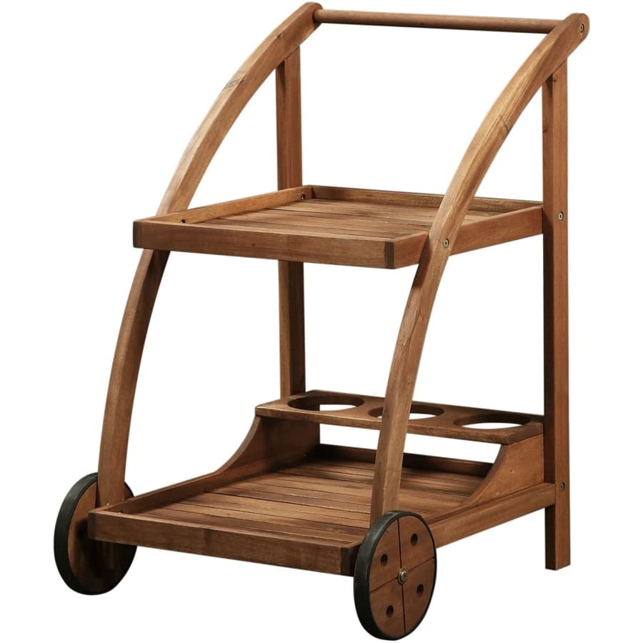 Linon Catalan Outdoor Drink Cart for $81 Linon Catalan Outdoor Drink Cart for $81