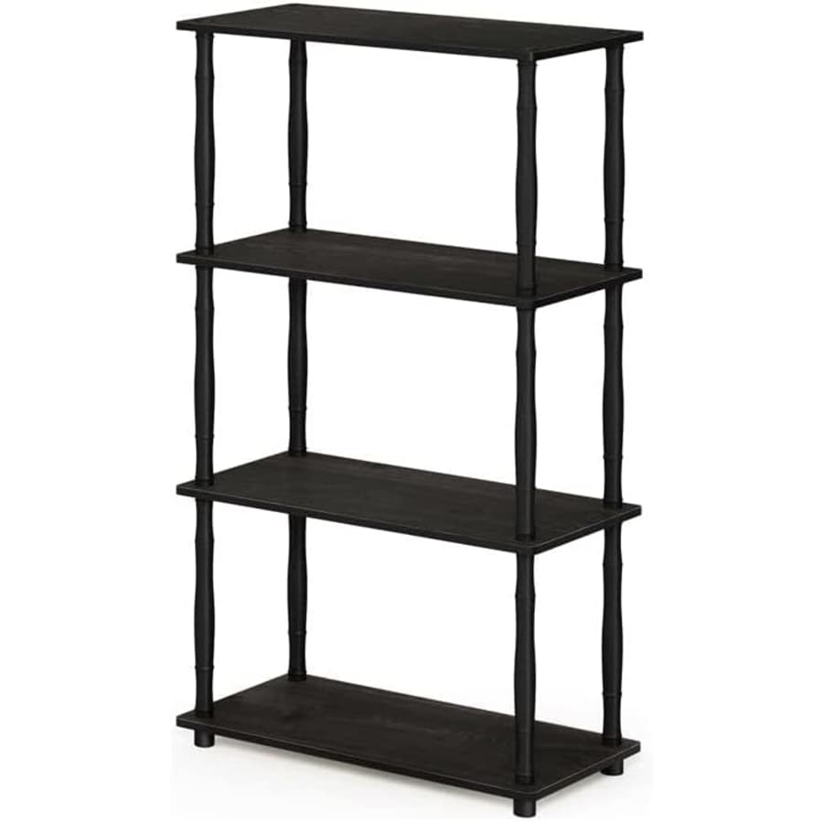 Furinno Turn-N-Tube 4-Tier Multipurpose Shelf Display Rack for $25