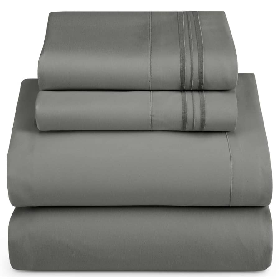 Nestle 1800 Series Deep Pocket 4-Piece Queen Bed Sheet Set for $25 Nestle 1800 Series Deep Pocket 4-Piece Queen Bed Sheet Set for $25