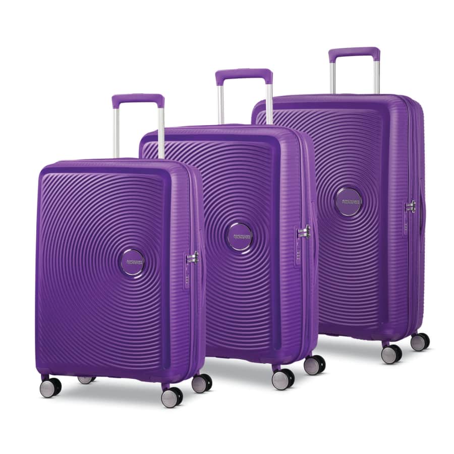 American Tourister Curio 3 Piece Hardside Set for $190 American Tourister Curio 3 Piece Hardside Set for $190