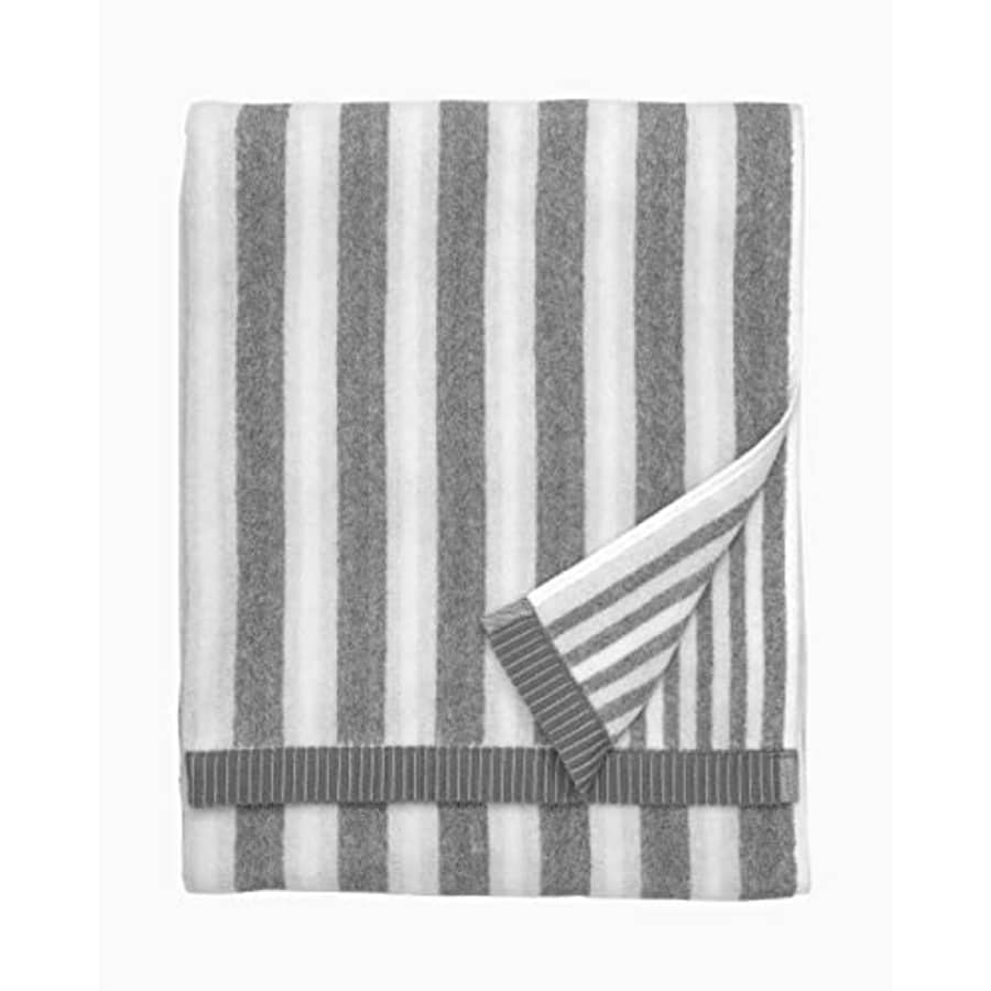 MARIMEKKO - Kaksi Raitaa Cotton Terry Bath Towel (Grey) for $60