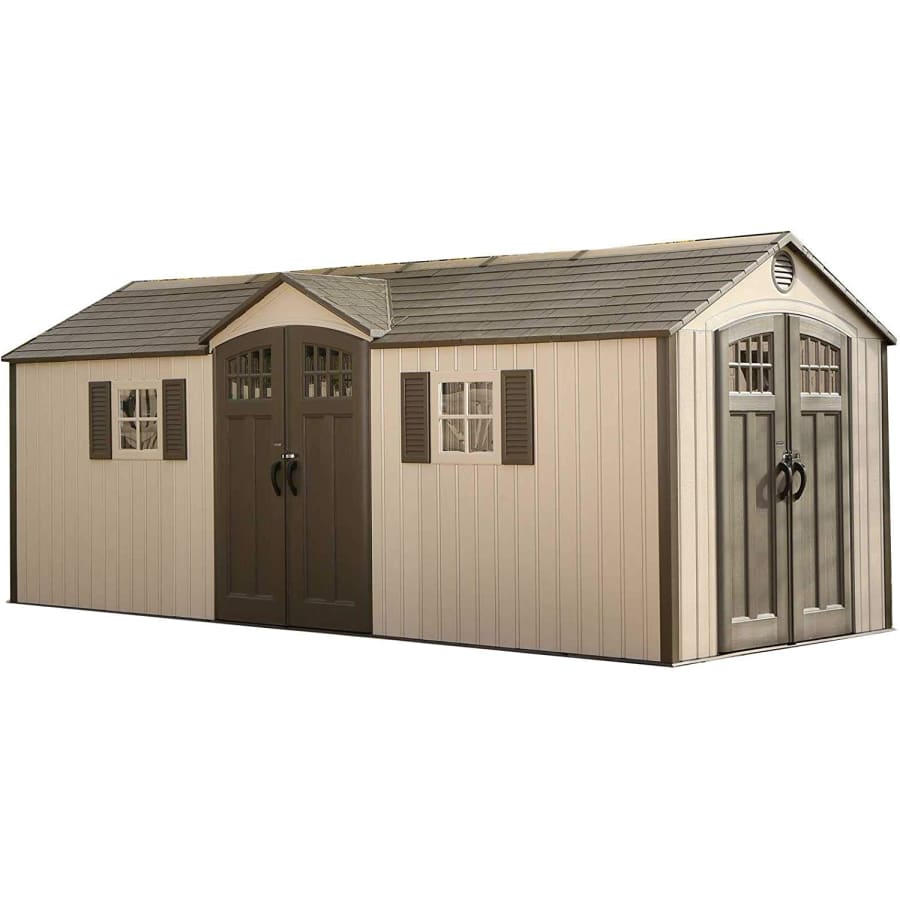 Lifetime 20x8-Foot Dual-Entry Outdoor Storage Shed for $3,052