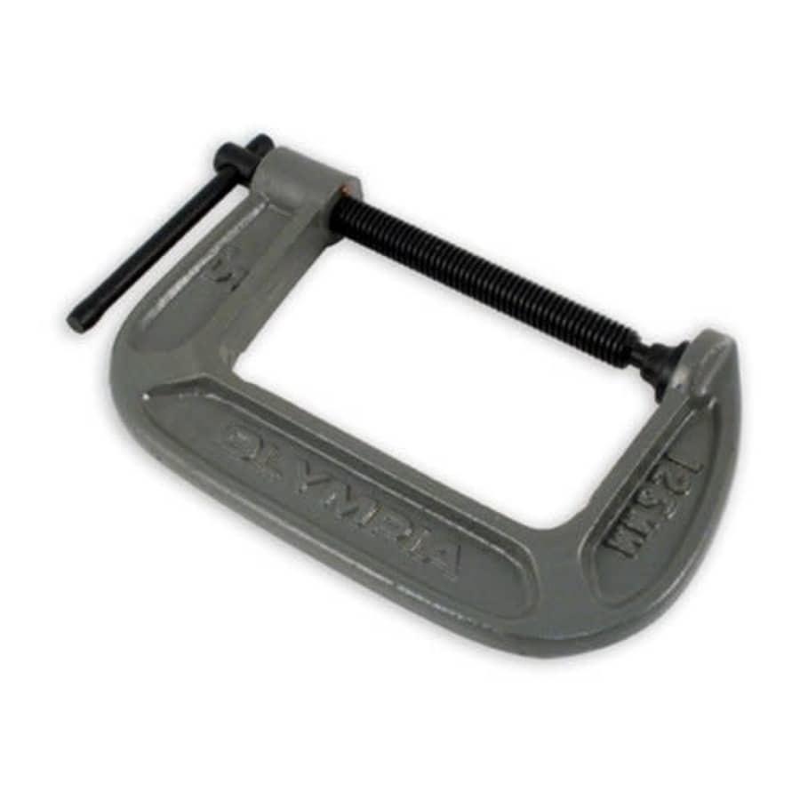 Olympia Tools C-Clamp, 38-145, (5" X 3.25") for $8