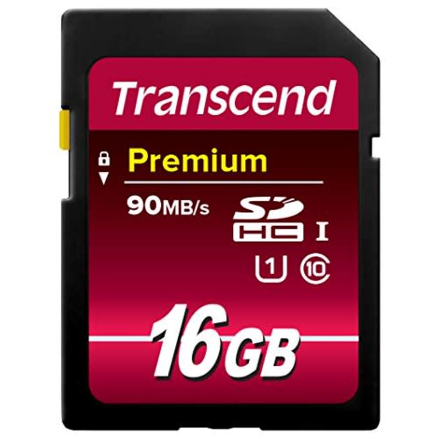 Transcend 16GB SDHC Class 10 UHS-1 Flash Memory Card Up to 60MB/s (TS16GSDU1) for $9 Transcend 16GB SDHC Class 10 UHS-1 Flash Memory Card Up to 60MB/s (TS16GSDU1) for $9