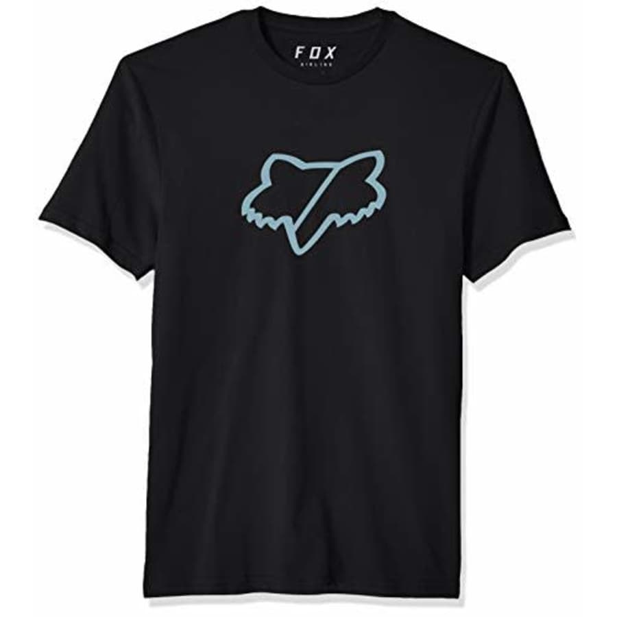 Fox Head Fox Men's SLASH SHORT SLEEVE AIRLINE PREMIUM T-SHIRT, black, S for $16 Fox Head Fox Men's SLASH SHORT SLEEVE AIRLINE PREMIUM T-SHIRT, black, S for $16