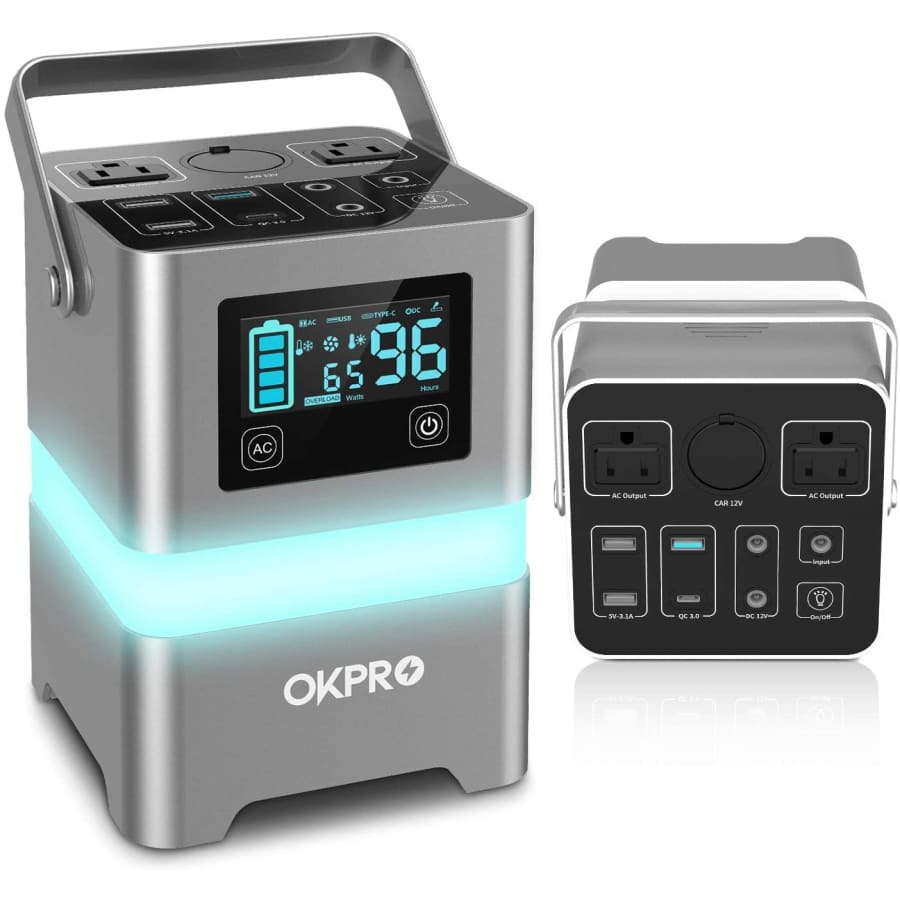 Okpro 62,500mA 110V Portable Power Station for $121