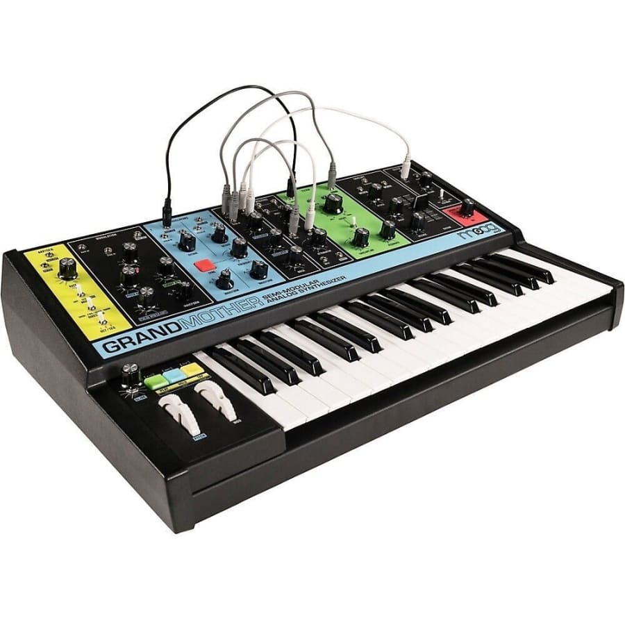 Moog Grandmother Semi-Modular Analog Synthesizer for $879 Moog Grandmother Semi-Modular Analog Synthesizer for $879