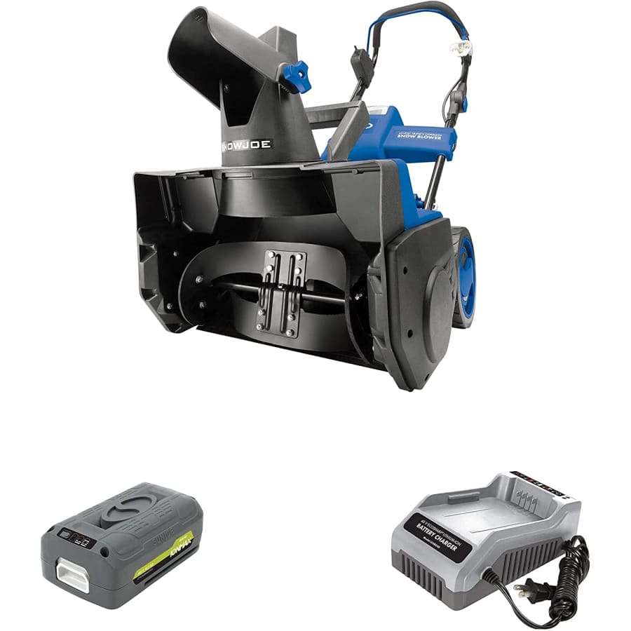 Snow Joe 18" 40V Snow Blower w/ Battery for $199