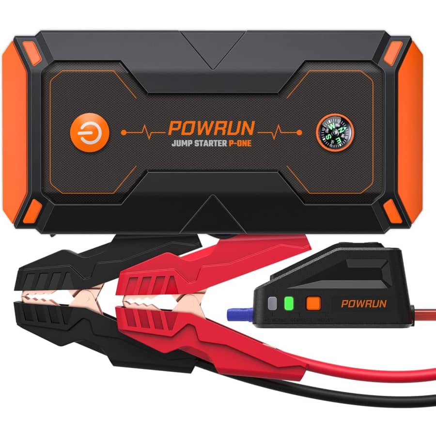 Powrun P-ONE Jump Starter for $60 Powrun P-ONE Jump Starter for $60