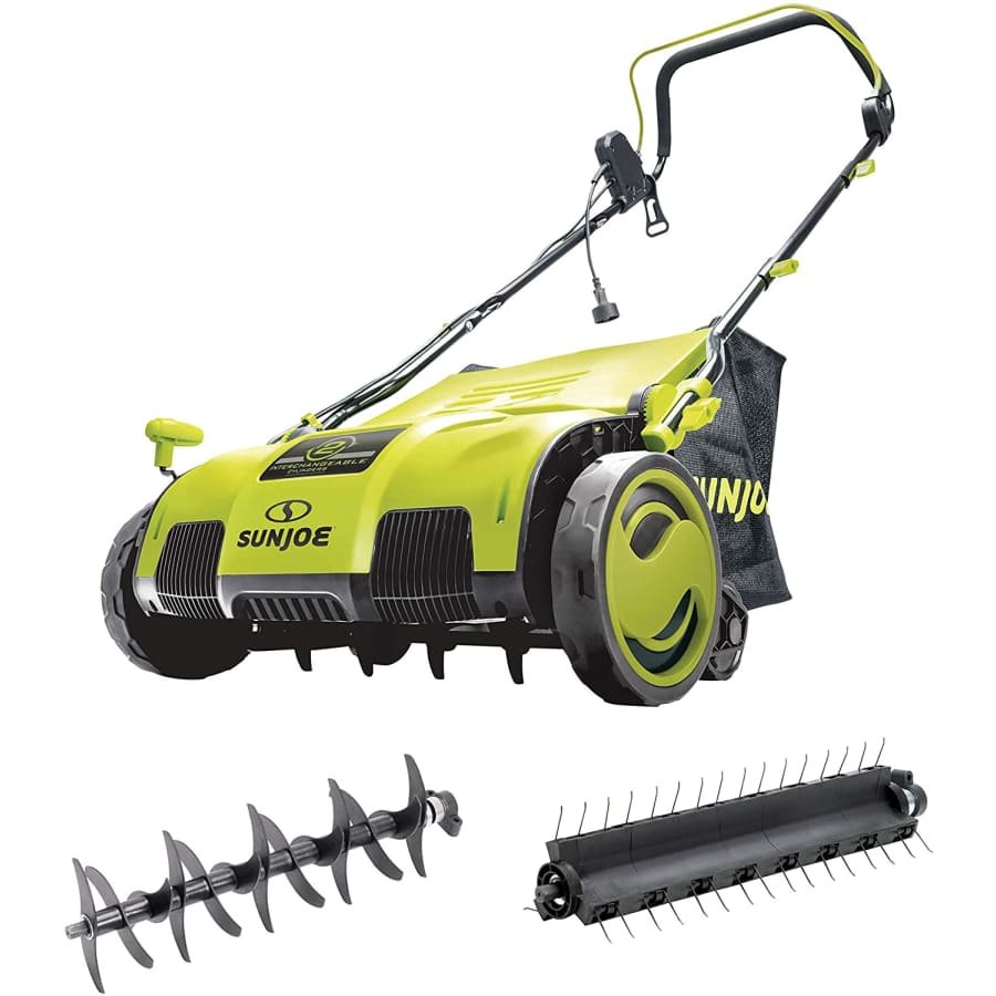 Certified Refurb Sun Joe 15" 13A Electric Dethatcher and Scarifier: $120
