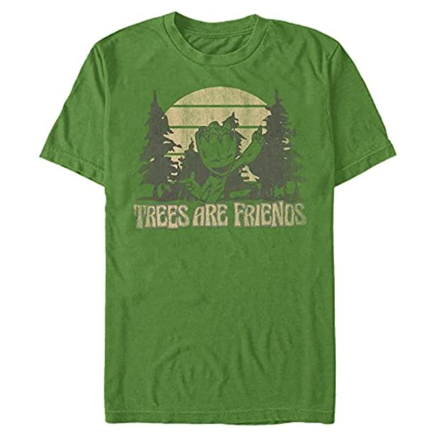 Marvel Men's Universe Groot and Friends T-Shirt, Kelly Green, XX-Large for $17