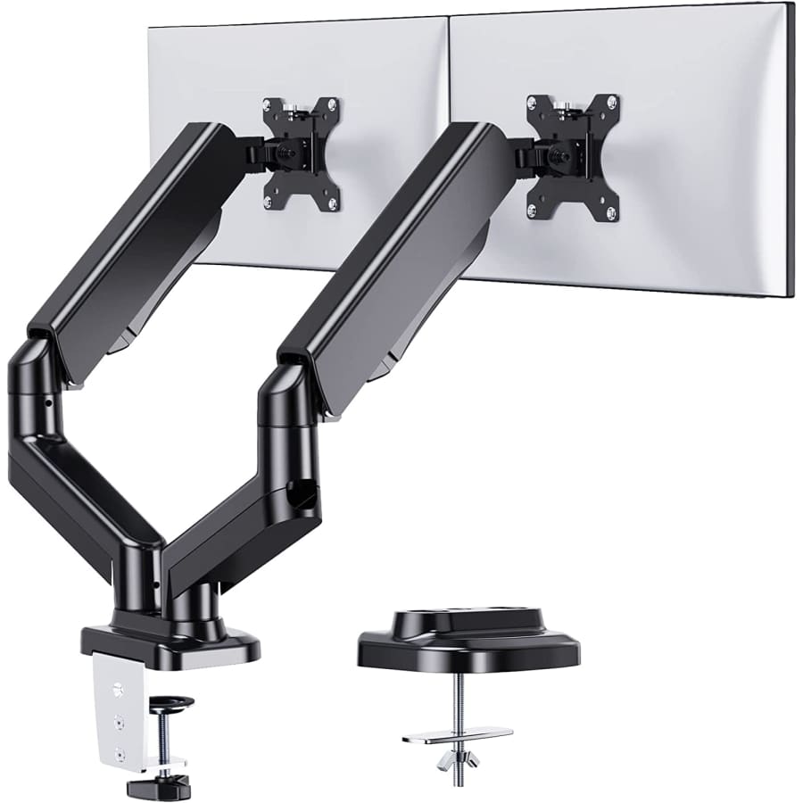 Irongear Adjustable Dual Monitor Arms for $32