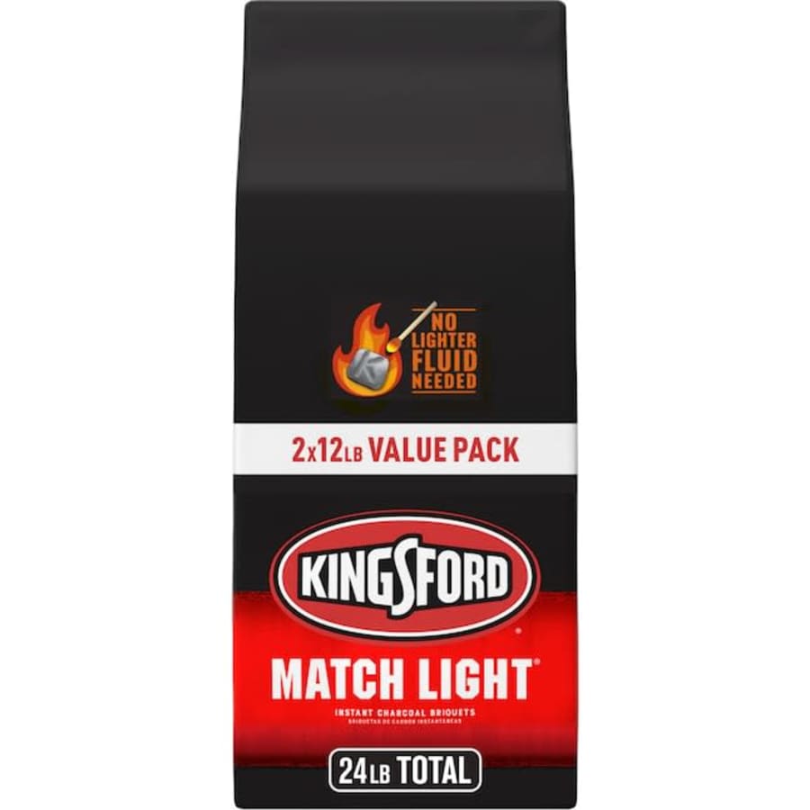Kingsford Match Light 12-lb Charcoal Briquettes 2-Pack for $18