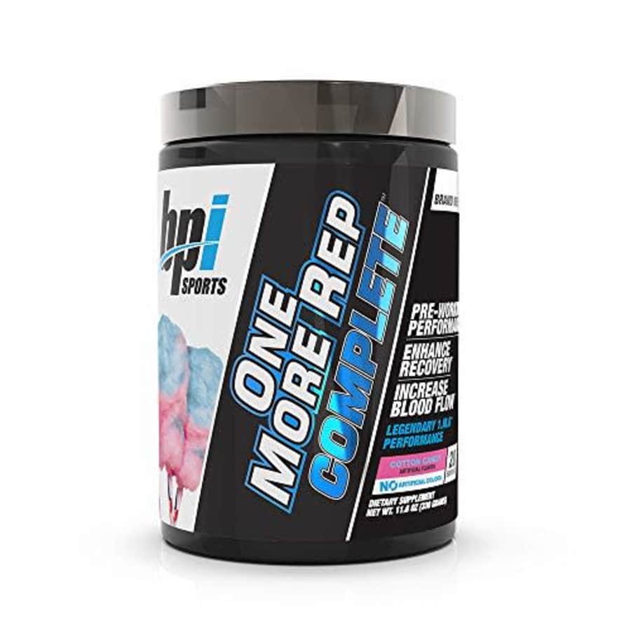 BPI Sports One More Rep Complete Pre-Workout Powder - Citrulline Beta-Alanine Caffeine Nitrosigine for $49