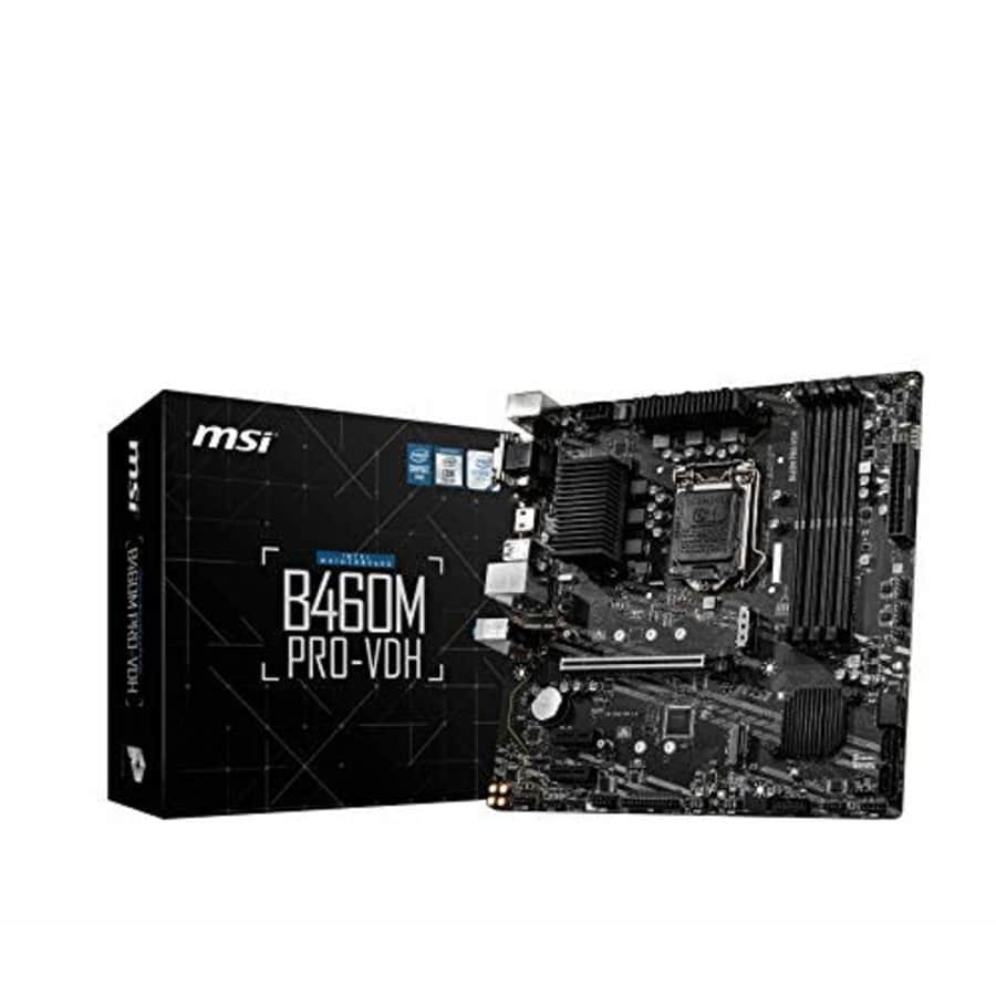 MSI B460M PRO-VDH mATX Motherboard (10th Gen Intel Core, LGA 1200 Socket, DDR4, Dual M.2 Slots, USB for $167