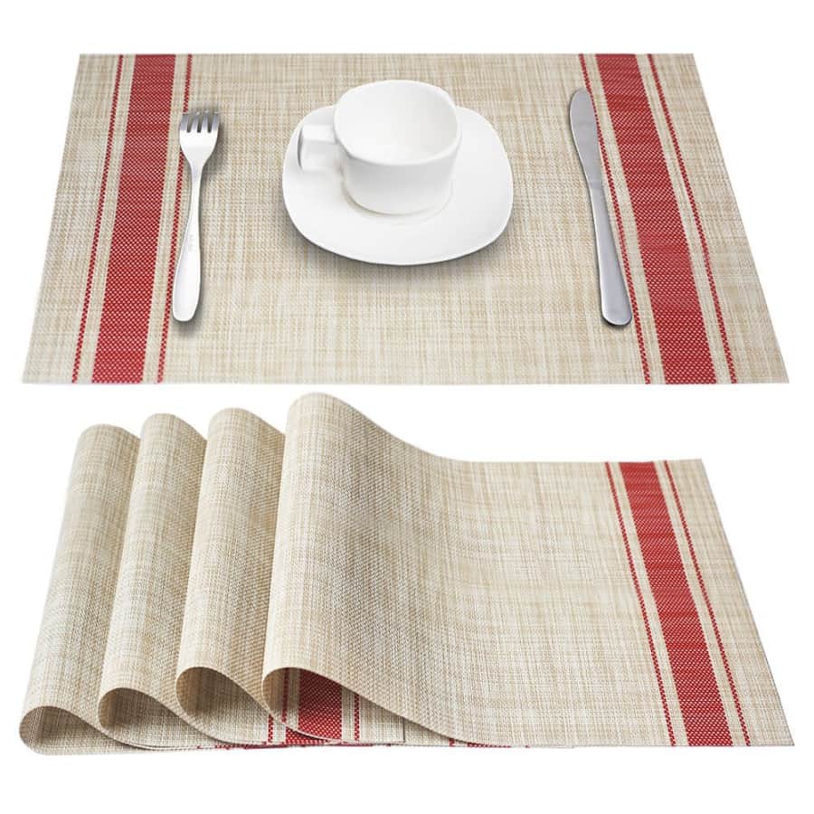 Dachui 4-Piece Placemat Set for $6