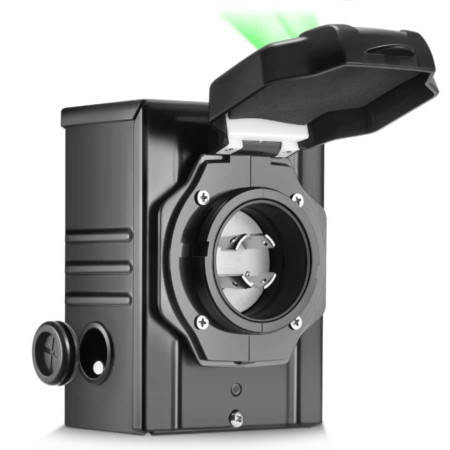 30A Generator Power Inlet Box for $14 30A Generator Power Inlet Box for $14