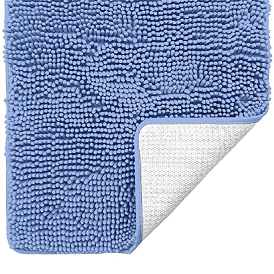 Gorilla Grip Soft Absorbent Plush Bath Rug Mat, 60x17 Runner, Microfiber Dries Quickly, Luxury for $28