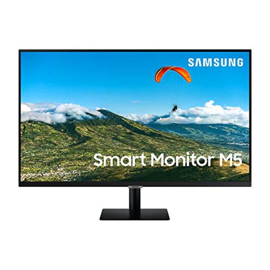 Samsung SAMSUNG 27-inch M5 Smart Monitor with Mobile Connectivity, FHD, Remote Access, Office 365 for $200