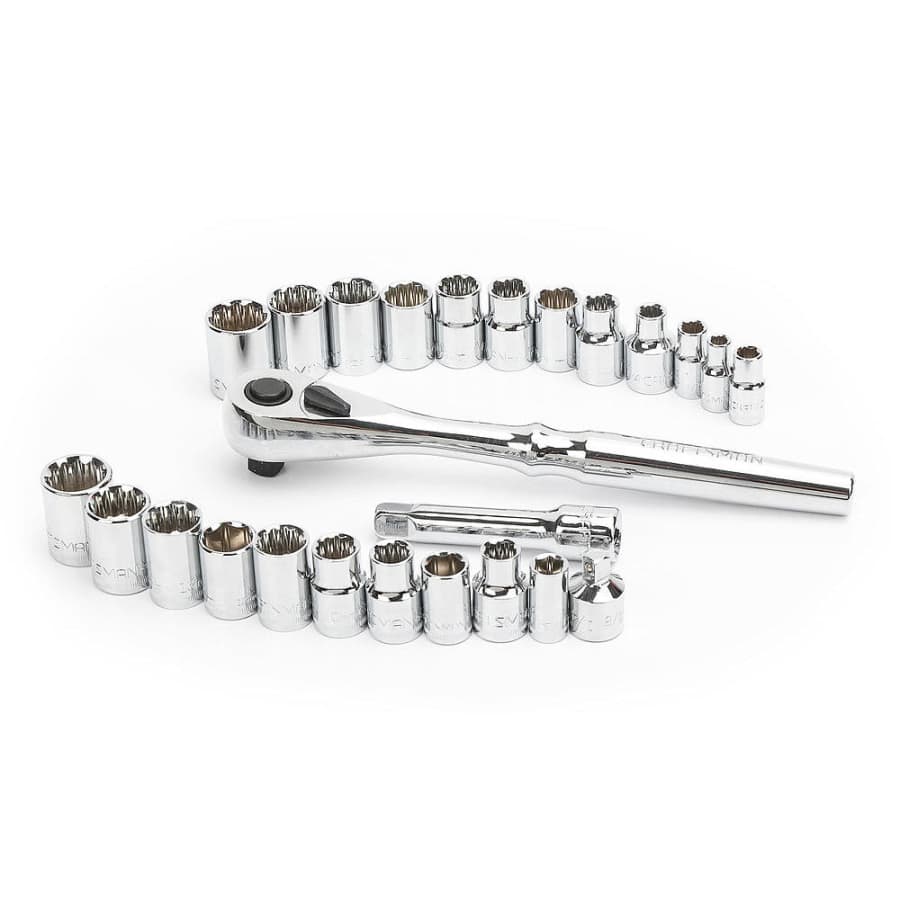 Craftsman 25-Piece Socket Wrench Set for $14