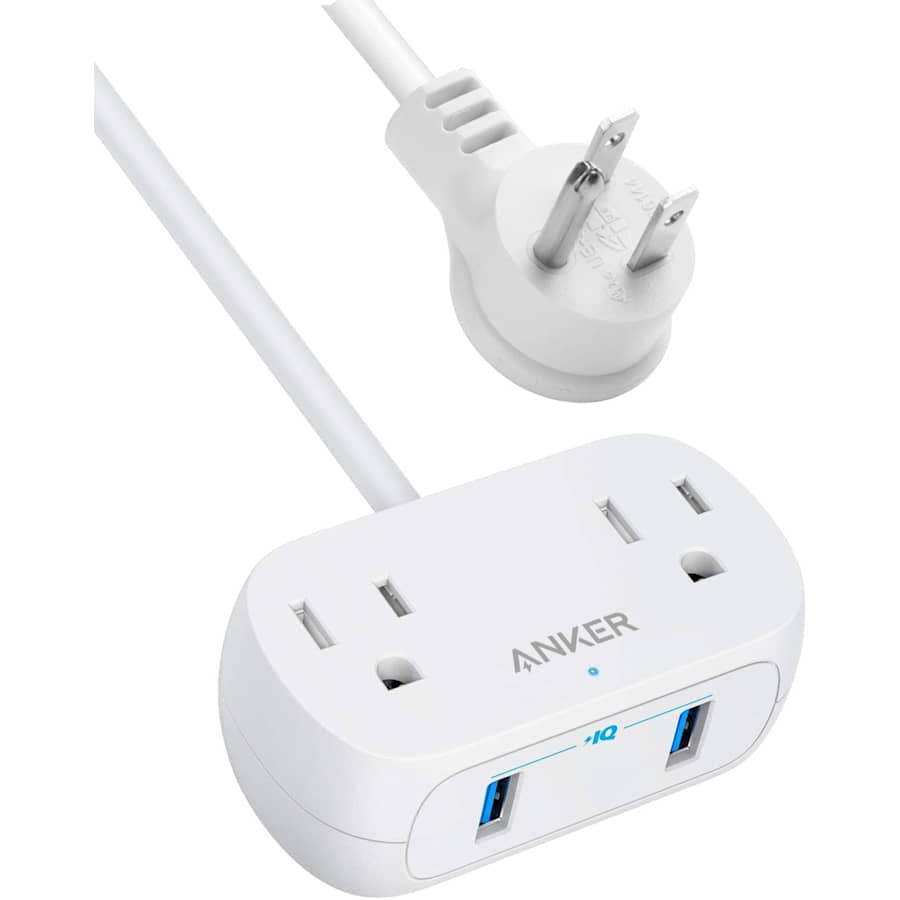 Anker PowerExtend USB 2 Mini 5-Foot Power Strip for $19
