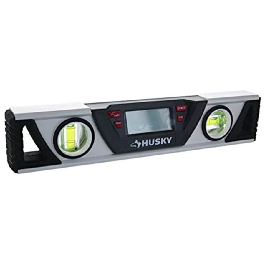 Husky THD9403 10 Inch Multi-Function Digital Dual Vial Level for Level and Plumb w/ Inverting LCD for $49 Husky THD9403 10 Inch Multi-Function Digital Dual Vial Level for Level and Plumb w/ Inverting LCD for $49