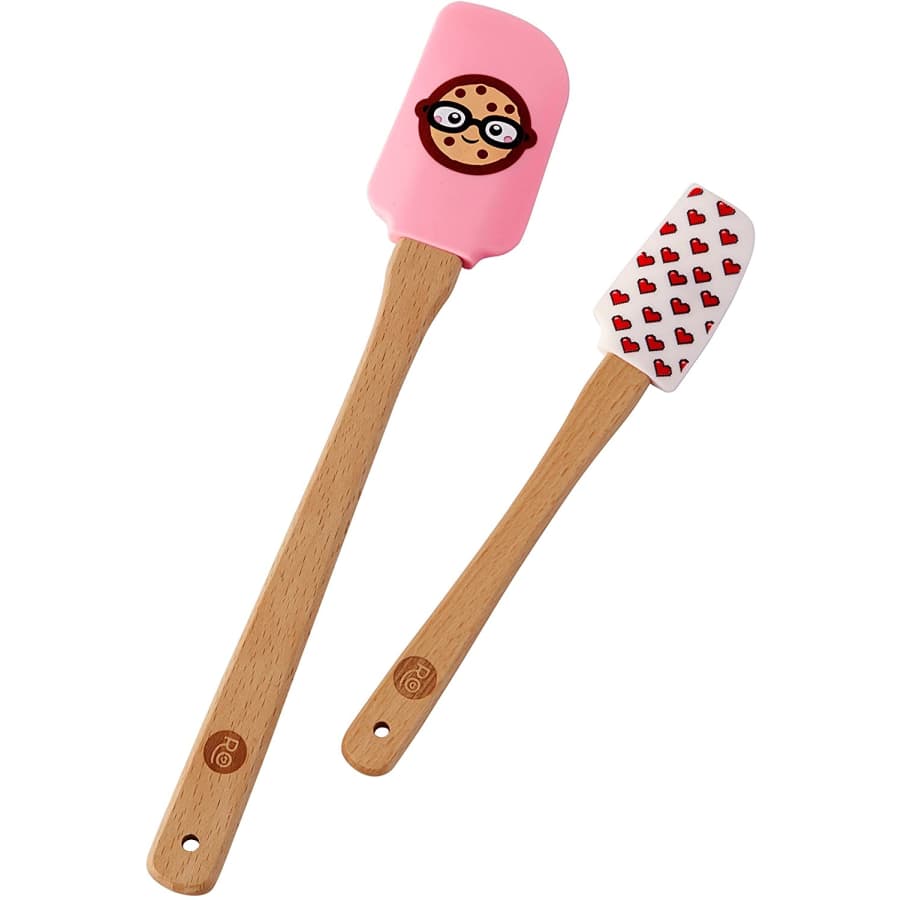 Rosanna Pansino Wilton Nerdy Nummies Silicone Spatulas 2-Pack for $3