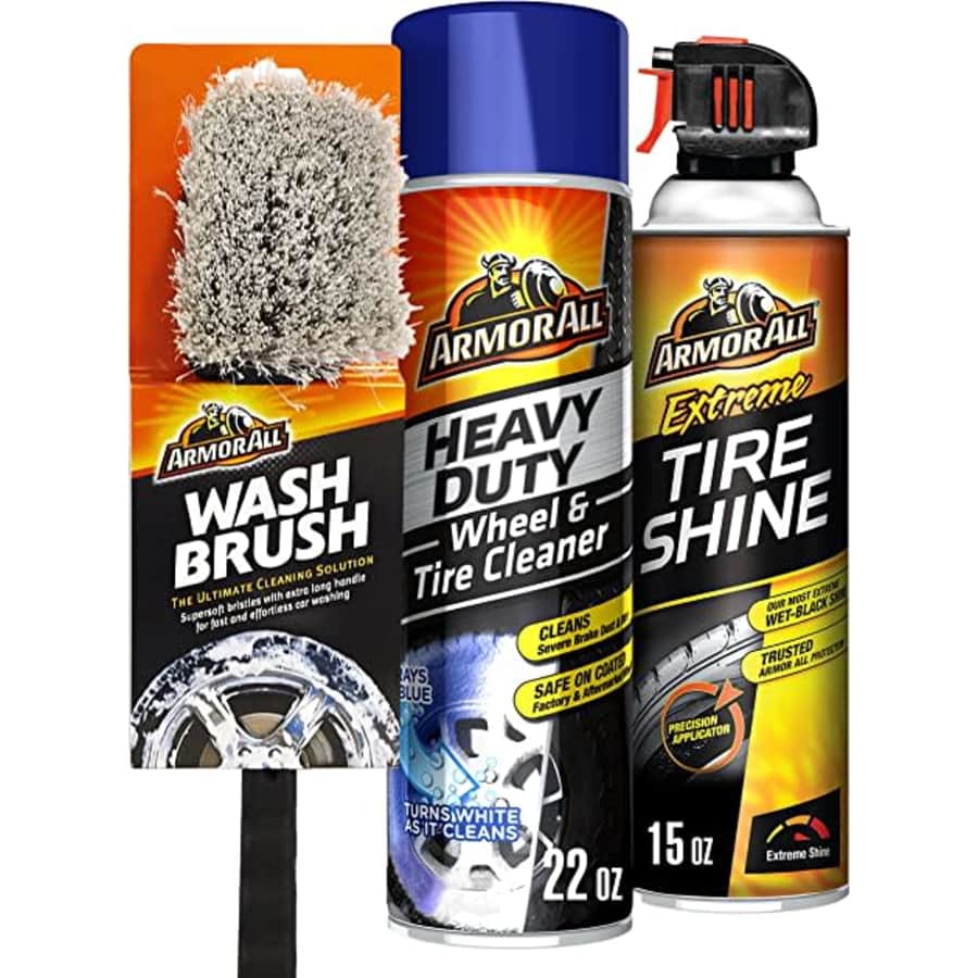 Armor All Wheel and Tire Cleaner and Tire Shine Kit for $28