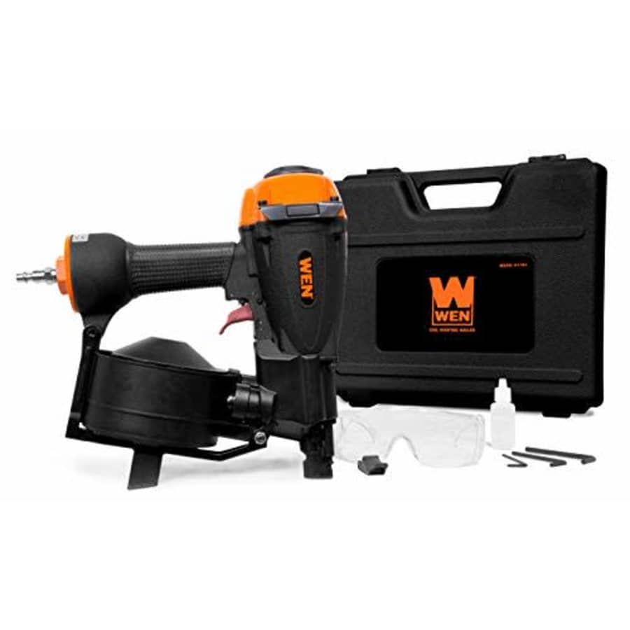 WEN 61783 3/4-Inch to 1-3/4-Inch Pneumatic Coil Roofing Nailer for $105