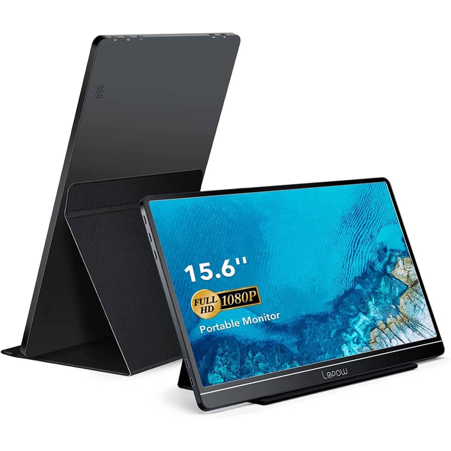 LePow 15.6" 1080p HDR IPS Portable Monitor for $112