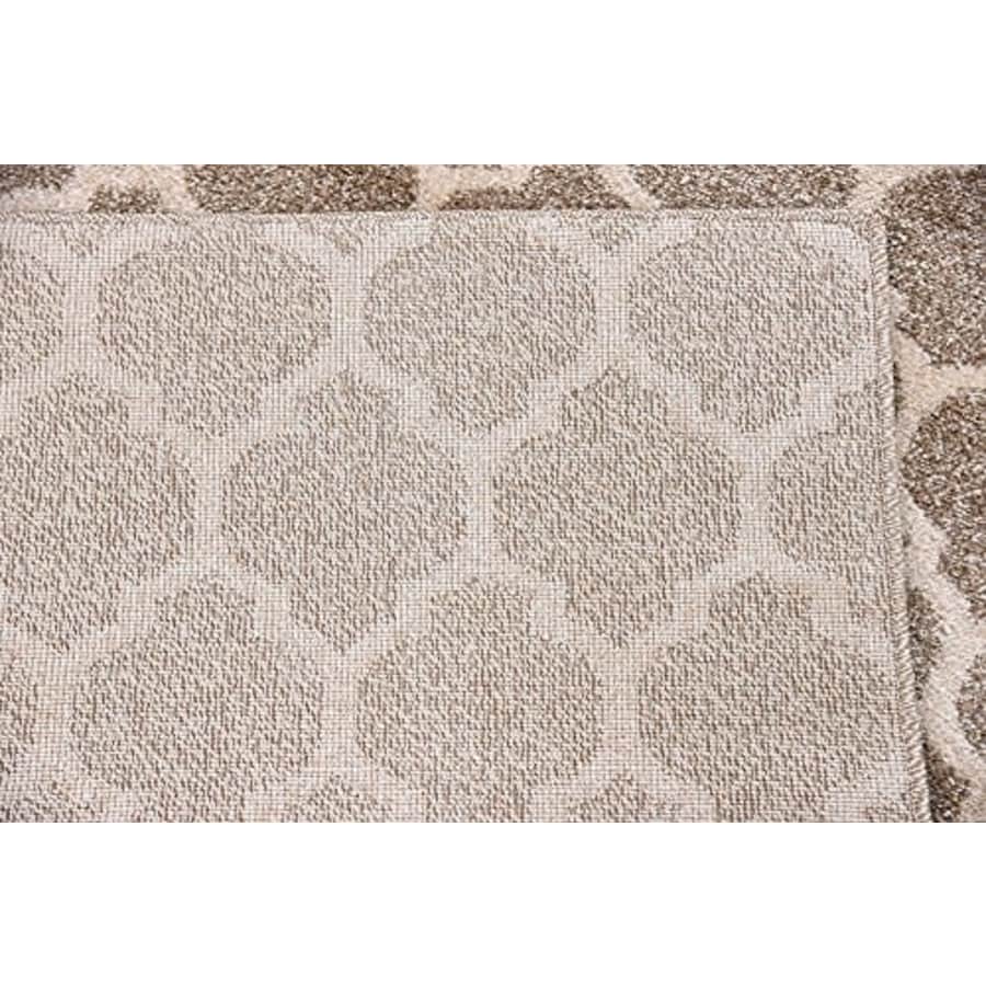 Unique Loom Trellis Collection Moroccan Lattice Tan Runner Rug (2' 7 x 13' 0) for $109