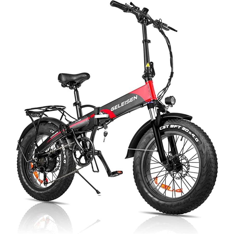 Geleisen 4.0 20" Fat Tire Electric Bike for $540