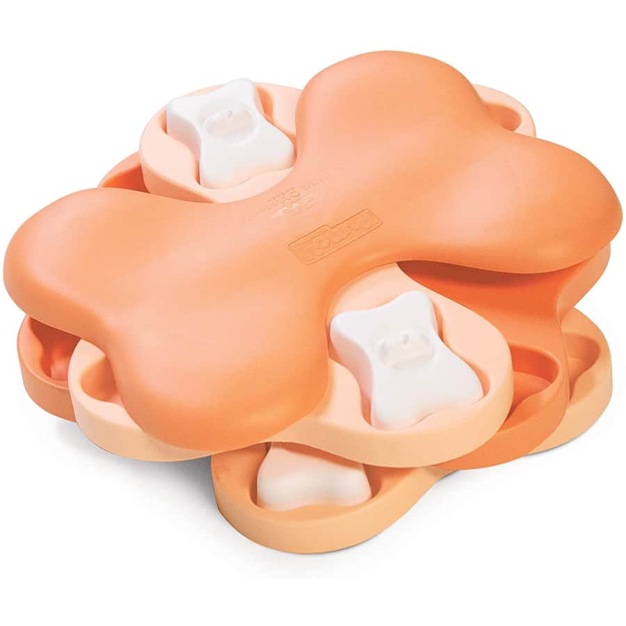 Outward Hound Nina Ottosson Puppy Tornado Interactive Dog Puzzle for $19 Outward Hound Nina Ottosson Puppy Tornado Interactive Dog Puzzle for $19