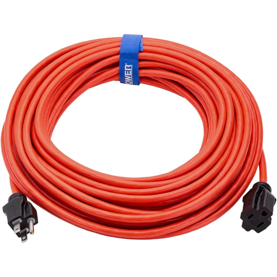 Clear Power 50-Foot Outdoor Extension Cord for $20 Clear Power 50-Foot Outdoor Extension Cord for $20