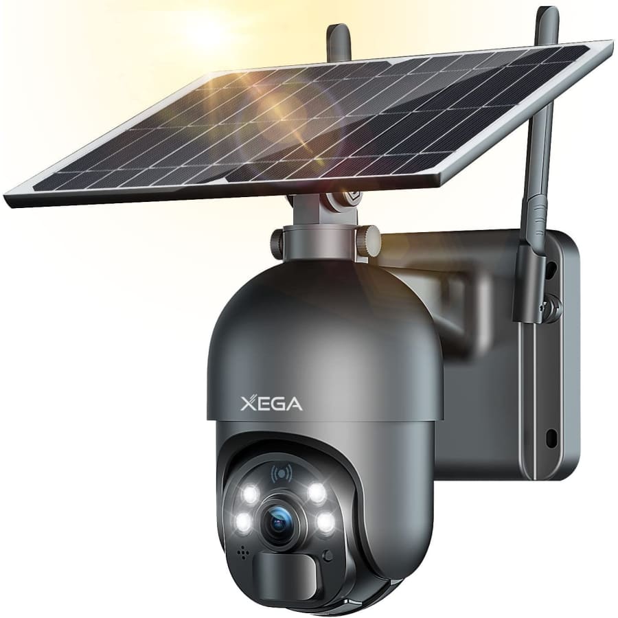 Xega Wireless 4G LTE Cellular Security Camera for $116