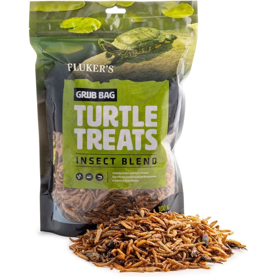 Fluker's Grub Bag Turtle Treats Insect Blend 6-oz. Bag for $10