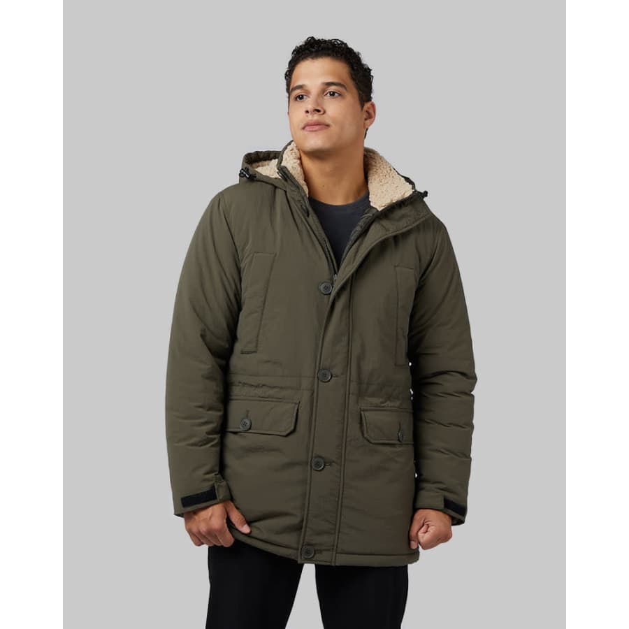 32 Degrees Men's Commuter Tech Sherpa-Lined Parka (M only) for $25 32 Degrees Men's Commuter Tech Sherpa-Lined Parka (M only) for $25