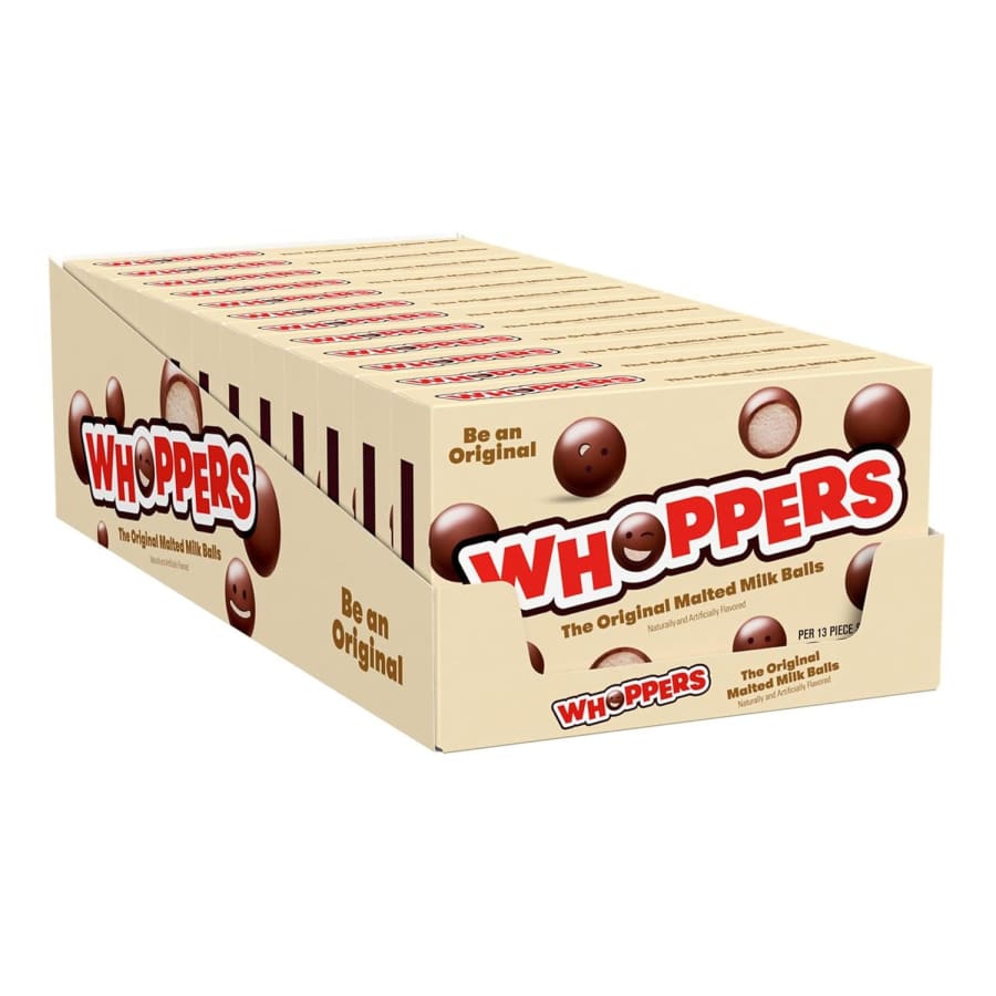 Whoppers Malted Milk Balls 5-oz. Box 12-Pack for $9