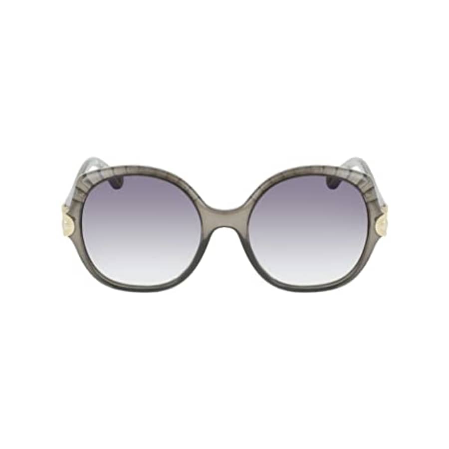 Chloe Chlo Sunglasses Womens Round Dark Grey Grey CE749S-036 for $81
