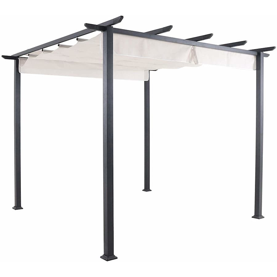 Hanover Accessories Reed Aluminum / Steel Pergola for $417 Hanover Accessories Reed Aluminum / Steel Pergola for $417