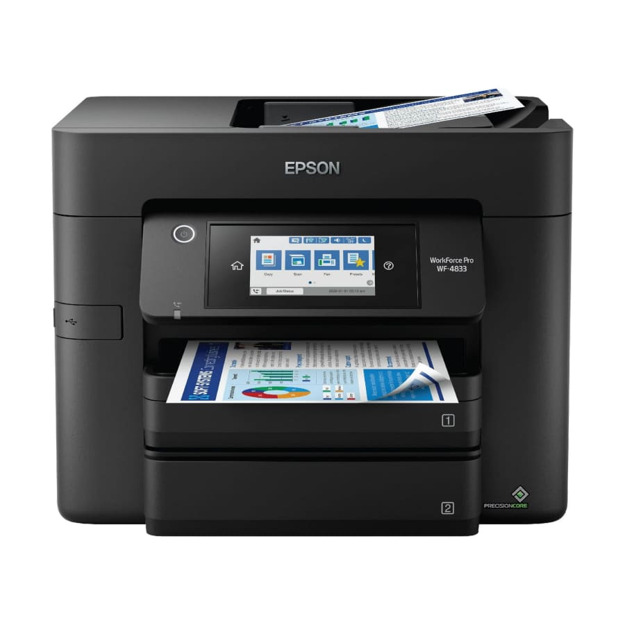 Epson WorkForce Pro WF-4833 Wireless All-in-One Inkjet Printer for $129 Epson WorkForce Pro WF-4833 Wireless All-in-One Inkjet Printer for $129