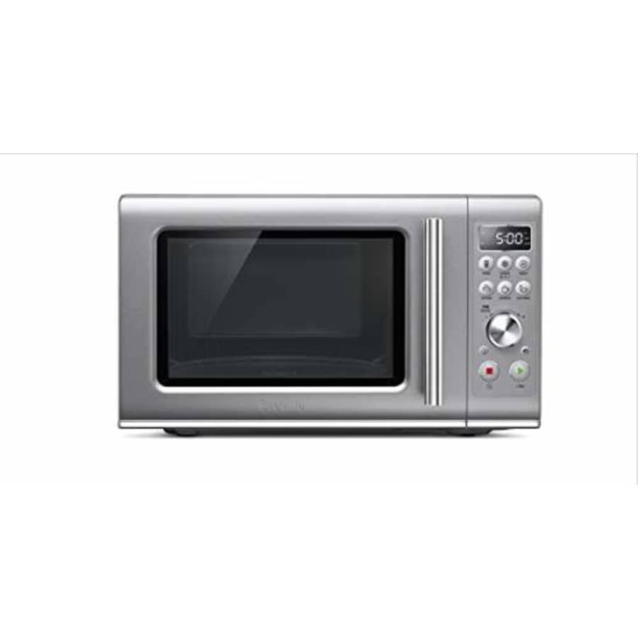 Breville BMO650SIL Compact Wave Soft Close Countertop Microwave Oven, Silver for $200 Breville BMO650SIL Compact Wave Soft Close Countertop Microwave Oven, Silver for $200