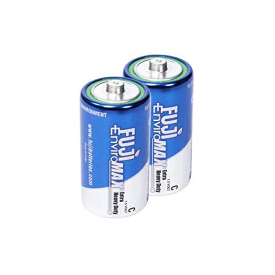Fuji Enviromax C Extra Heavy-Duty Batteries, 2 Pk for $5