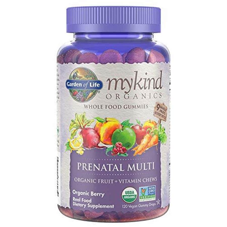 Garden of Life - mykind Organics Prenatal Gummy Vitamins - Berry - Organic, Non-GMO, Complete Vegan for $28 Garden of Life - mykind Organics Prenatal Gummy Vitamins - Berry - Organic, Non-GMO, Complete Vegan for $28