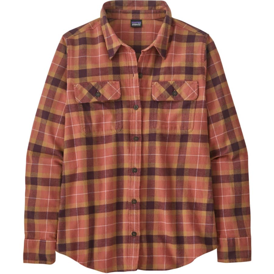 Patagonia Women's Long-Sleeve Midweight Fjord Flannel Shirt for $29 Patagonia Women's Long-Sleeve Midweight Fjord Flannel Shirt for $29