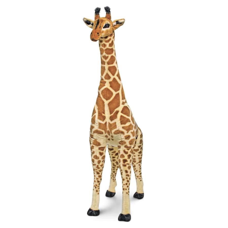 Melissa & Doug Giant Giraffe Lifelike Plush Stuffed Animal for $50 Melissa & Doug Giant Giraffe Lifelike Plush Stuffed Animal for $50
