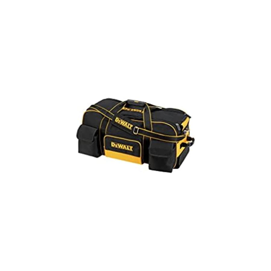 Dewalt DWST1-79210 Duffel Trolley Bag with Wheels, Yellow/Black, Large 26-Inch for $56