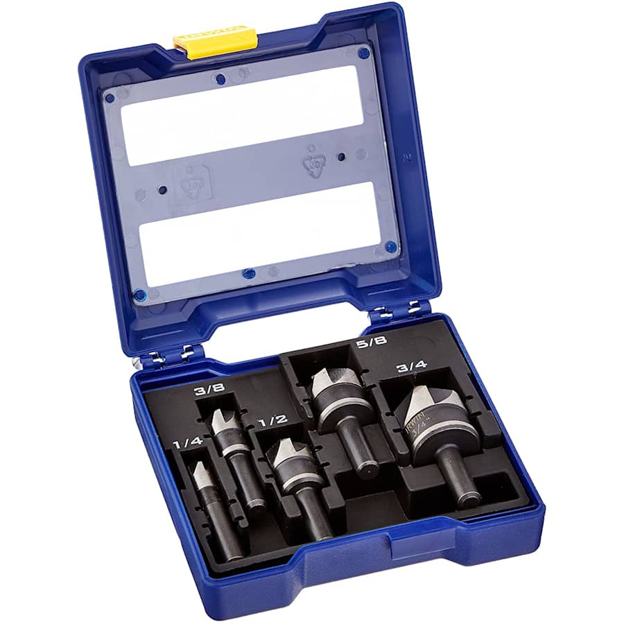 Irwin Countersink 5-Piece Drill Bit Set for $29 Irwin Countersink 5-Piece Drill Bit Set for $29